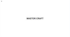 Desktop Screenshot of mastorcraft.com